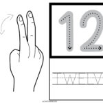 American Sign Language Numbers free Printable The Activity Mom