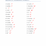Assigning Oxidation Numbers Worksheet Answers Oxidation Numbers Free