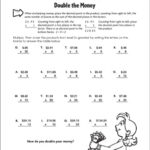 Batter Up Multiplying Decimals By Whole Numbers Money