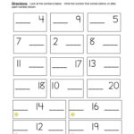 Before And After Numbers For Kindergarten