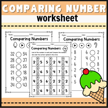 Christmas Comparing Numbers Worksheet By Narinna Studio Fun Worksheets