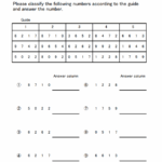 Classifying Numbers Worksheets Comparing Ordering And Classifying