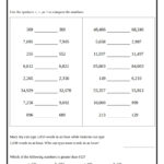 Common Core Worksheets Comparing Numbers Common Core Worksheets