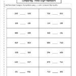 Comparing 2 Digit Numbers Worksheets Printable And Enjoyable Learning
