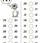 Comparing Decimal Numbers Common Core Worksheet By Math And Technology