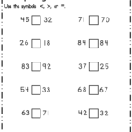 Comparing Numbers Activities 2nd Grade