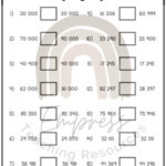 Comparing Numbers Ten Thousands Numeracy Worksheet TPT