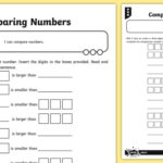 Comparing Numbers Worksheet KS2 Maths Resources