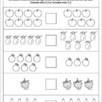 Comparing Numbers Worksheets For Kindergarten Active Little Kids