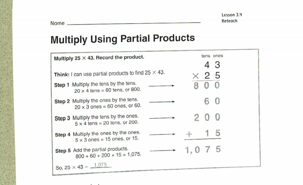 Compatible Numbers Multiplication Worksheet Times Tables Worksheets