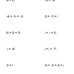 Complex Numbers Imaginary Numbers Coloring Activity Algebra