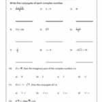 Complex Numbers Worksheets