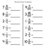 Converting Mixed Numbers To Decimals FREEBIE By MT Teaching Resources