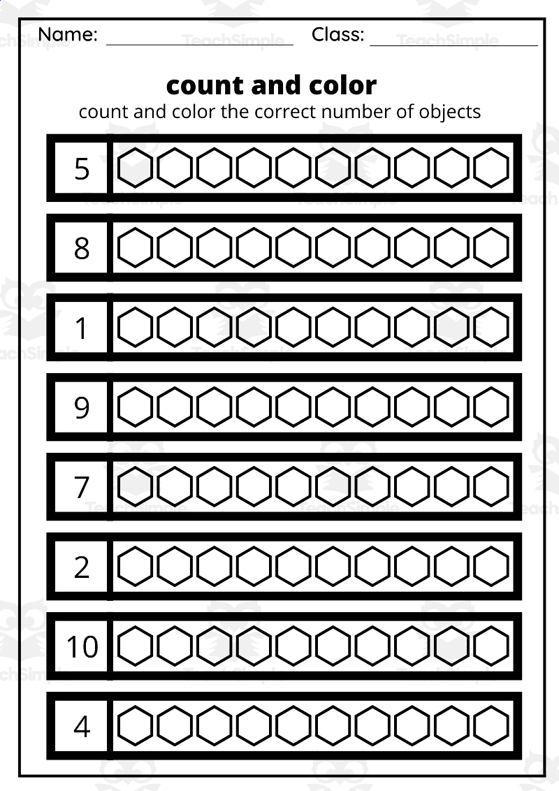 Count And Color Worksheets 1 10 Numbers Coloring Pages 1 10 By Teach Count And Color Worksheets 1 10 Numbers Coloring Pages 1 10 By Teach