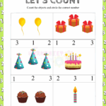 Counting Numbers 1 3 Worksheets For Kindergarten CountingWorksheets