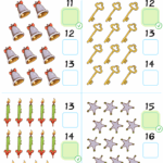 Counting Numbers Worksheet For Kindergarten Free Printout For Children