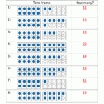 Counting To 20 Worksheets