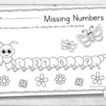 Cute Caterpillar Missing Numbers Worksheet 1 10 Nurtured Neurons