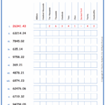 Decimal Place Value Worksheets