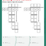 Divide Whole Numbers Worksheets