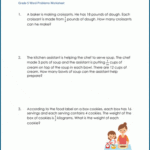 Division With Unit Fractions Word Problems K5 Learning