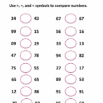Download Comparing Numbers Up To 100 Worksheets Vikramlearning