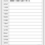 Expanded Form Numbers To 100000 Worksheet Digital 1 Teacher Made