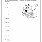 Fillable Online Conjugates And Dividing Complex Numbers