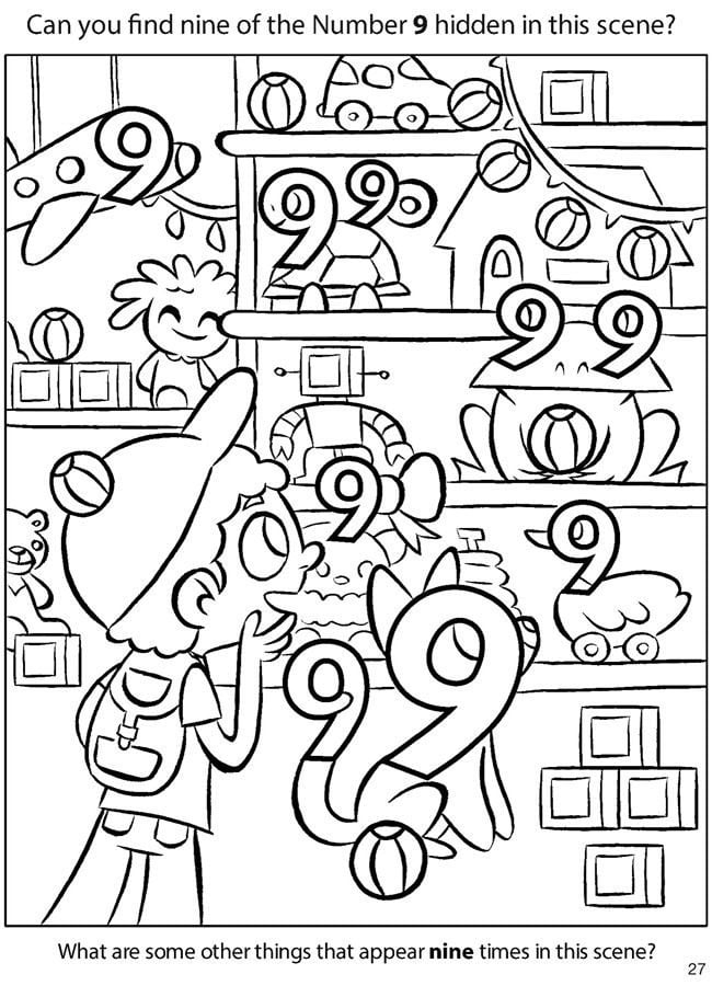 Find The Hidden Numbers Worksheets 99Worksheets