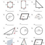 Finding Area Mixed Practice Worksheet Set 1 By Strive Academics