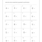 Fractions Equivalent To Whole Numbers Worksheet Grade 3 CCSS