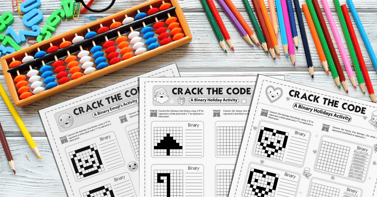 Free Binary Numbers Worksheets For The Classroom