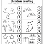 Free Christmas Counting Worksheets For Preschool