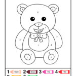 Free Color By Number Worksheets Cool2bkids Kindergarten Colors Activity