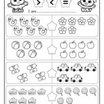 Free Colorful Printable For Kids To Count And Compare Numbers