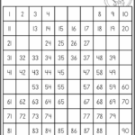 Free Hundred Number Square Worksheets The Mum Educates