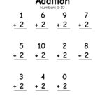 Free Math Addition Worksheets For 1st Grade