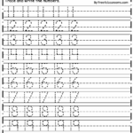 Free Number Tracing 11 To 20 For Pre k And Kindergarten Free