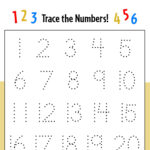 Free Numbers 1 20 Tracing Worksheets The Hollydog Blog