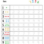 Free Numbers 1 Through 20 Tracing Worksheets