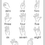 Free Printable Asl Number Chart