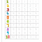 Free Printable Number Worksheets