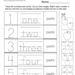Free Printable Number Worksheets For Kindergarten FREE Printable A Z