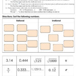 Free Printable Rational And Irrational Numbers Worksheets Worksheets