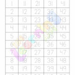 Free Printable Tracing Numbers 1 50 Worksheets Pdf
