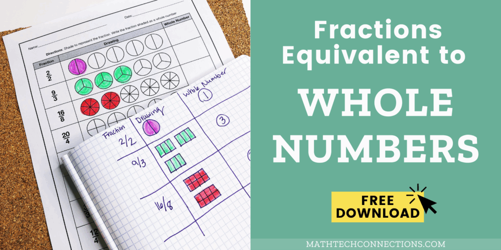 Free Whole Numbers As Fractions Worksheet Download Free Whole Numbers 