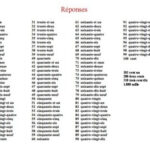 French Numbers 1 1 000 Speaking Activity Point De D part TpT