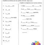 French Numbers Les Nombres Worksheets Made By Teachers