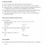 Grade 6 Natural And Whole Numbers Math Practice Questions Tests