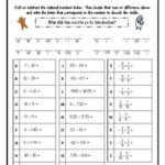 Grade 7 Rational Numbers Worksheet